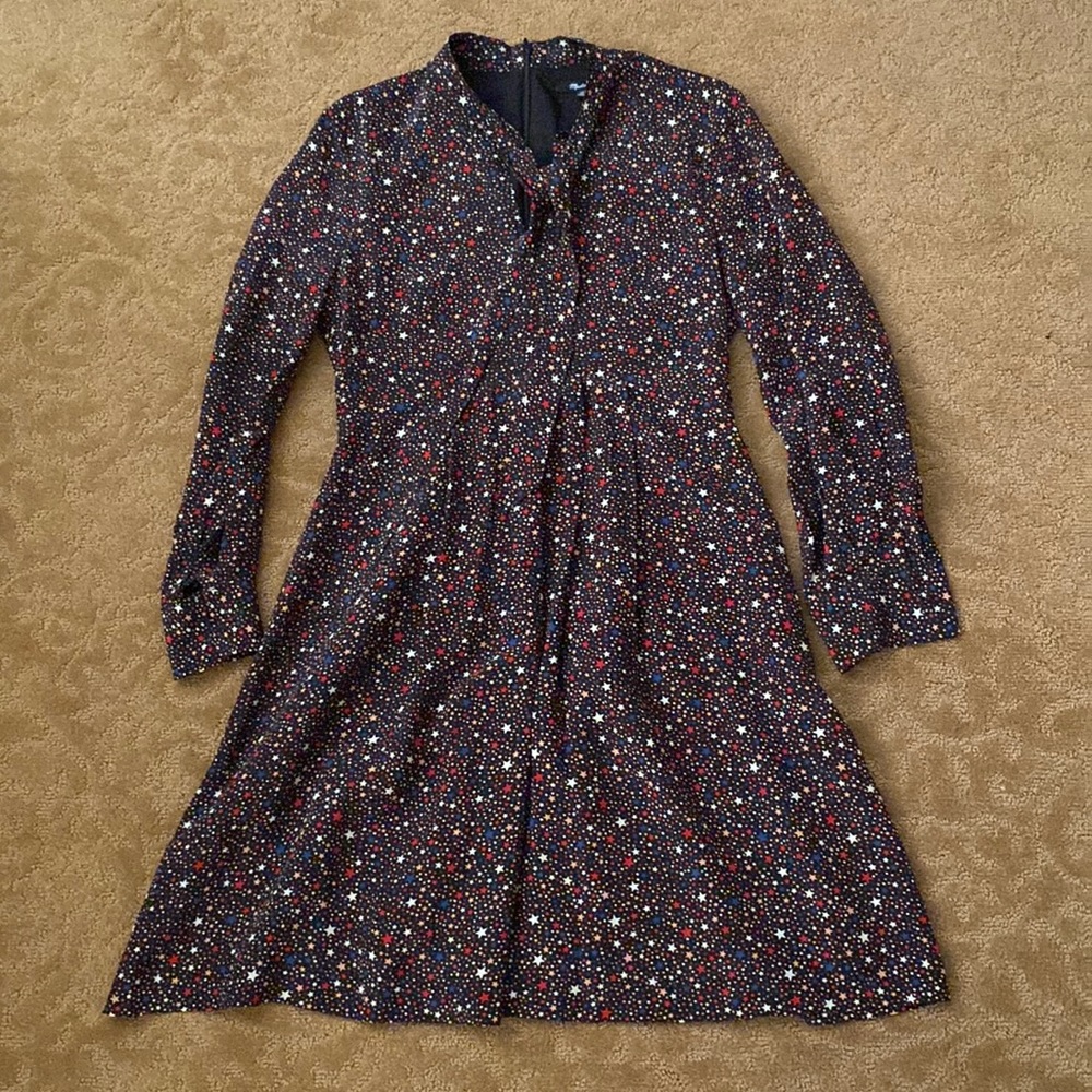 Made well silk dress